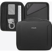 Nacario Mack Zone x MCE-1402 Sert Yapılı Çanta, 13” Ipad M4, 13” Air M3 (2025)&M2(2024), 12.9” M2&m
