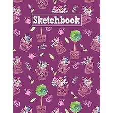 Nacario Sketchbook: 8.5 x 11 Notebook For Creative Drawing And Sketching Activities With Spring Garden Them