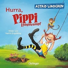 Nacario Hurra, Pippi Langstrumpf: Fröhliches, Stabiles Pappbilderbuch Zum Kennenlernen Der Astrid Lindgren