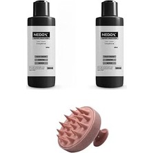Nacario Nedox 2 Adet Saç Düzleştirici,şekillendirici Keratin Botoks Krem 250 Ml+Saç Masaj Tarağı+Saç Masaj