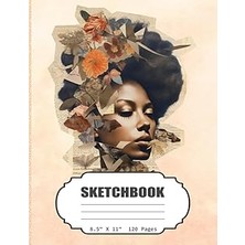Nacario Sketchbook: Clip Woman Blank Sketch Book Girls, Teens Women, Adults, Artist Notebook/journal Fo