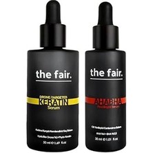 Nacario The Fair. Arındırıcı Kırılma Karşıtı Vegan Saç Bakım Seti