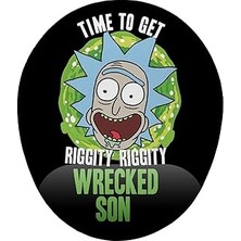 Nacario Rick Wrecked Son Bilek Destekli Mouse Pad