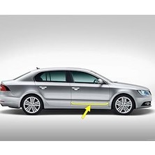 Nacario Sağ Ön Kapı Krom Çıtası 3T0853516 Skoda Superb 2 2014-2015