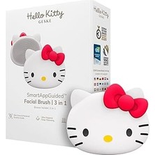 Nacario Geske x Hello Kitty | Smartappguided™ Yüz Fırçası | 3'ü 1 Arada | Yüz Temizleme Fırçası | Temizlik