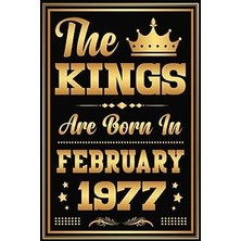 Nacario Independently Published The Kings Are Born In February 1977: 46TH Birthday Gifts Ideas For Men, Tur