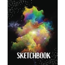 Nacario Independently Published Sketchbook: Colorful Minimalist Cover, 102 Pages, 8.5" x 11", For Drawing,