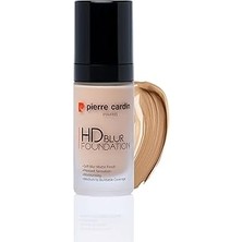 Nacario Hd Blur Pürüzsüz Görünüm Veren Mat Fondöten Sun Beige - 30 ml