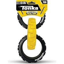 Nacario Tonka Kauçuk 3 Halkalı Römork Oyuncağı, Hafif, Dayanıklı Suya Dayanıklı, 25 Cm, Orta/büyük