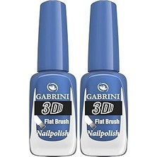 Nacario Gabrini 3D Nail Polish 55 1 Paket (1 x 1 Adet) 2li Paket