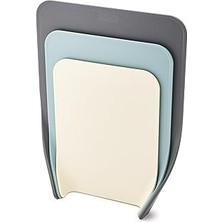 Nacario Joseph Joseph 60122 Nest Chop 3’lü Kesme Tahtası Seti, Plastik, 5,7 x 25,5 x 34,3 cm
