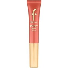 Nacario Puffy Liquid Nemlendirici Etkili & Parlak Bitişli Sünger Aplikatörlü Likit Allık