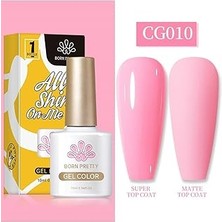 Nacario Born Pretty 10 ml Sılky Whıte Serisi Kalıcı Oje CG010 (55845) 2613