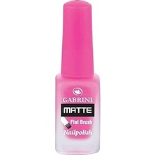 Nacario Gabrini Matte Nail Polish M02 1 Paket (1 x 1 Adet)