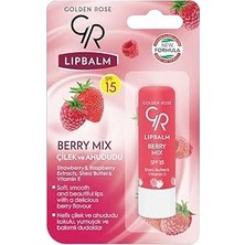 Nacario Lip Balm No: 09 Berry Mix Spf 15 - Ahududu Çilek Aromalı Dudak Nemlendiricisi