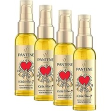Nacario Pantene Keith Haring Yoğun Bakım Keratin Yağı 100 Mililitre (4 Paketi)