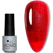 Nacario Momo Professional Kalıcı Oje S037 Simli Vişne Çürüğü 4 ml
