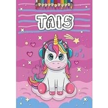 Nacario Independently Published Tais: Livre De Coloriage Personnalisé Pour Tais | Licorne | Cadeau D'annive