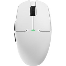 Nacario Aigo GM80 Beyaz Kablosuz Mouse - 26000 Dpi, Hafif 48G, PAW3395 Sensör, 3 Modlu Bağ