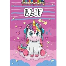 Nacario Independently Published Elif: Personalized Coloring Book For Elif | Theme: Unicorn | Birthday Gift