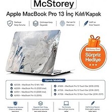 Nacario Mcstorey Macbook 13 Mermer Desenli Kılıf A1706 A1708 A1989 A2159 A2251 A2289 A2338 M1 M2 Uyumlu