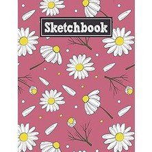 Nacario Sketchbook: 8.5 x 11 Notebook For Creative Drawing And Sketching Activities With Cute Chamomile The
