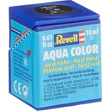 Nacario Revell - Su Bazlı Maket Boyası Siyah Parlak ml (36107)