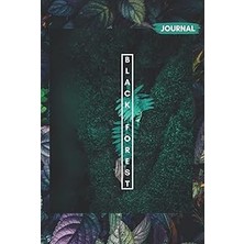 Nacario Black Forest Journal: Green Leaf (Coloured, Bullet Tore Page Pattern With Leaf & Flower) For Nature