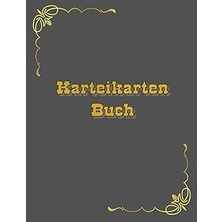 Nacario Independently Published Karteikarten Buch 100 Seiten A4 Für Viele Berufe Geeignet Karteikartenbuch