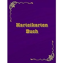 Nacario Independently Published Karteikarten Buch 100 Seiten A4 Für Viele Berufe Geeignet Karteikartenbuch