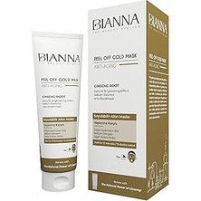 Nacario Altın Maske Antiaging Yaşlanma Karşıtı Soyulabilir Maske Ginseng Siyah Nokta Karşıtı Cilt Bakımı -