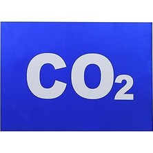 Nacario Adr Reflektörlü Uyarı Levhası Co2 Yazısı Alüminyum Levha 24X33 cm