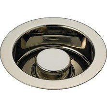 Nacario Faucet 72030-PN Mutfak Imha Flanş Tıpa, Parlak Nikel