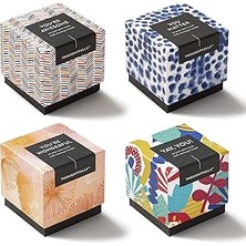 Nacario Compendium Thoughtfulls Pop-Open Kartlar 4'lü Paket - You're Awesome, You Matter, You're Wonderful,