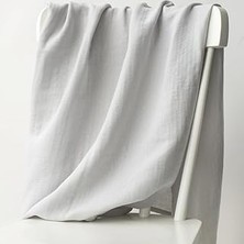 Nacario Müslin Bebek Örtüsü - Cotton Grey 120X120 cm