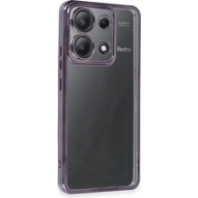 Mey Ithalat®   Poco X6 Kılıf  Lensli Silikon - Mor