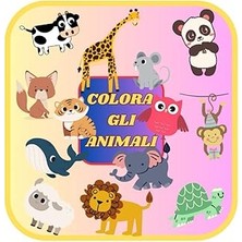 Nacario Independently Published Colora Gli Animali, Album Da Colora Per Bambini E Bambine: Bellissimo Al