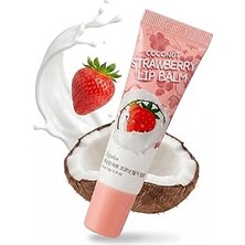 Nacario Esfolio Hindistan Cevizi Çilek Içeren Dudak Balmı Coconut Strawberry Lip Balm