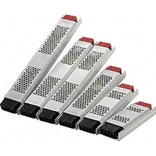 Nacario 12V Slim Sessiz Şerit LED Trafosu - Cata Metal Kasa Ince Tasarım Klemensli Adaptör (5A / 12.5