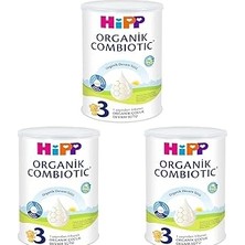 Nacario Hipp 3 Organik Combiotic Devam Sütü 350G 3lü Paket