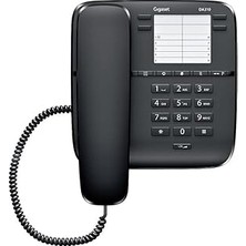 Nacario Gigaset DA310 Siyah DA310 Siyah Kablolu Telefon Siyah