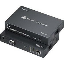 Nacario Veggieg 4K 30Hz HDMI Kvm Extender 120 Metre CAT5E/6 HDMI Menzil Genişletici Uzatıcı