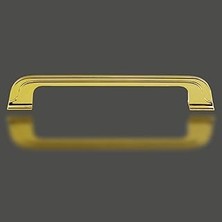 Nacario 10 Adet Alperen Düz Mobilya Mutfak Dolabı Çekmece Dolap Kulpu Metal Kulp Kulbu 128 Mm-12.8 cm Altın