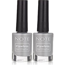 Nacario Note Nail Flawless Oje 16 Cool Vibe, Gri (2 Paketi)