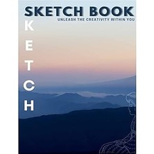 Nacario Sketchbook For Writing, Drawing And Doodling: Sketchbook: A Mountain As Background, Blank Sket