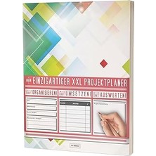 Nacario Mein Projektplaner / Planen, Umsetzen, Auswerten! / 122 Seiten, Register, Kontakte Uvm. / PR201 "mo