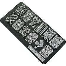 Nacario Nail Stamping Baskı Plakası VV13