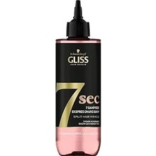 Nacario Gliss 7 Sec 7 Saniyede Expres Onarıcı Bakım Kürü Kırık Uçlu Saçlar 200 ml