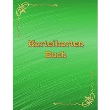 Nacario Independently Published Karteikarten Buch 100 Seiten A4 Für Viele Berufe Geeignet Karteikartenbuch