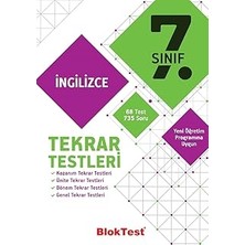 Nacario Tudem 7. Sınıf Ingilizce Tekrar Testleri (Kapak Değişebilir)